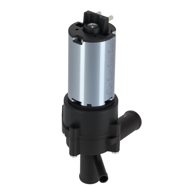 Motorvandpumpe, Elektrisk, Direkte Erstatning, Materiale: Jern og Plastik, Vægt: 450 g, Dimensioner: 17,5 cm x 11,1 cm x 7,6 cm