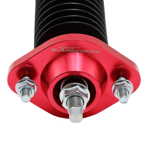 Coilover Stød Dæmper, Aluminium T6 og Rustfrit Stål, Længde 54 cm, Bredde 34 cm, Højde 45 cm, Justerbar køre højde 1-3 tommer