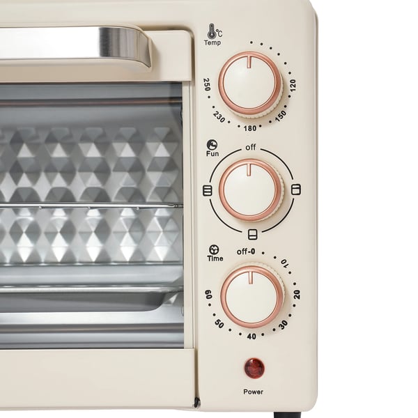 Miniovn, 1000W, 22L kapacitet, 220V, temperaturinterval 120-250°C, dimensioner 42*25*37 cm