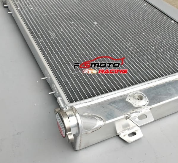 Aluminiumkøler, 30% forbedret køleeffektivitet, perfekt pasform til Jeep,Radiator kun