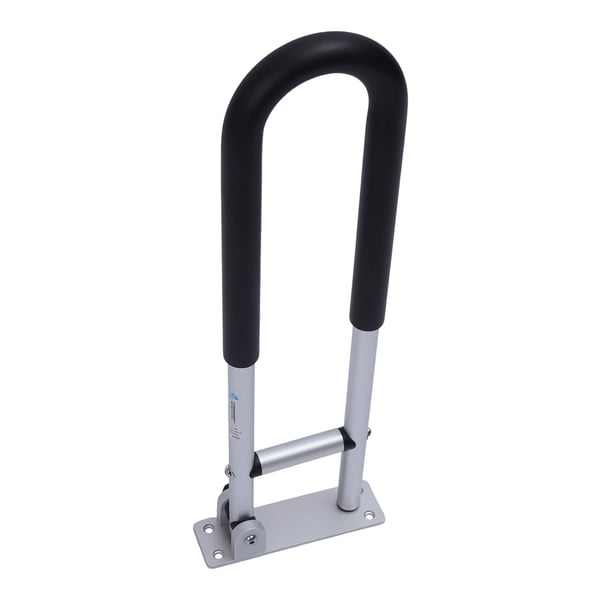 Toilet Greb Bar, Aluminiumlegering, 120 kg Belastning, Vægmontering,HVID