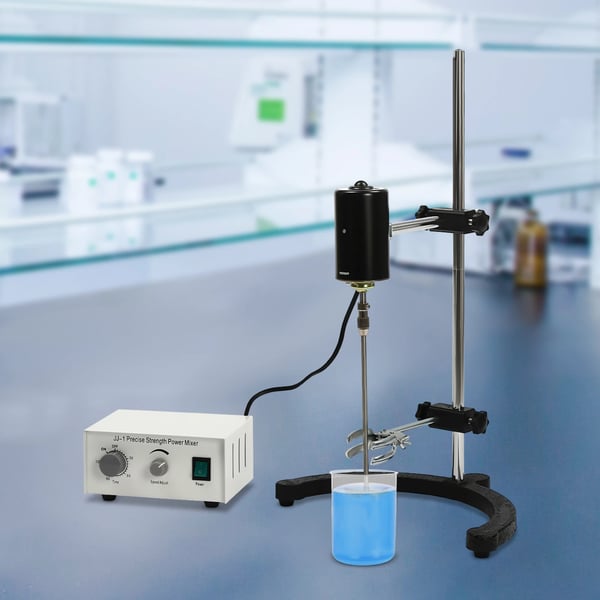 Elektrisk overhead rører, 100W, 0-3000 RPM, 220V, timer: 0-120 min, dimensioner: 63 x 37 x 26 cm