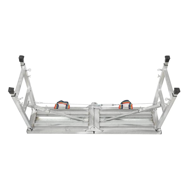 Folding Horse Stool, Multifunktionel Stige, Robust Aluminiumkonstruktion, Kompakt Design