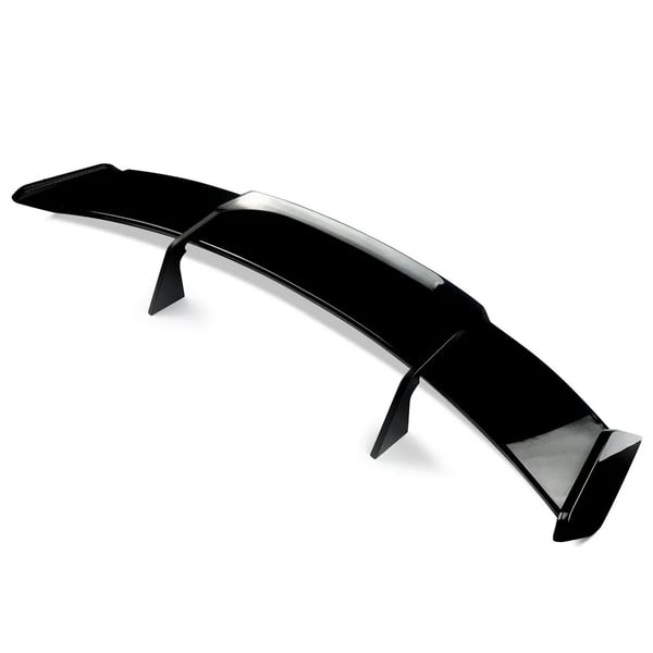 Spoiler, ABS plastkonstruktion, MP-stil design, glanssvart
