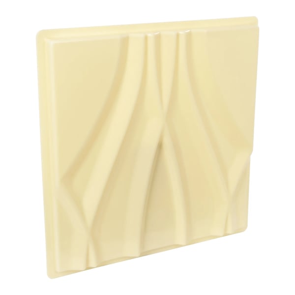 3D Vægform, Moderne Design, Uregelmæssigt Mønster, Firkantet Form,Khaki