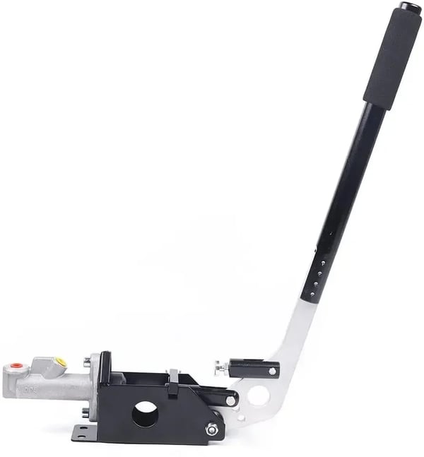 Hydraulisk håndbremse, justerbart design, universel kompatibilitet,Sølv