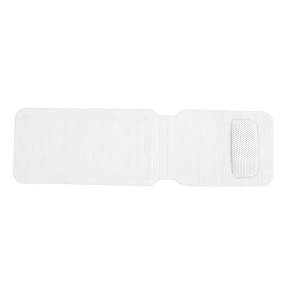 Badekar Mat, Ergonomisk Pude, Skridsikker Design,HVID