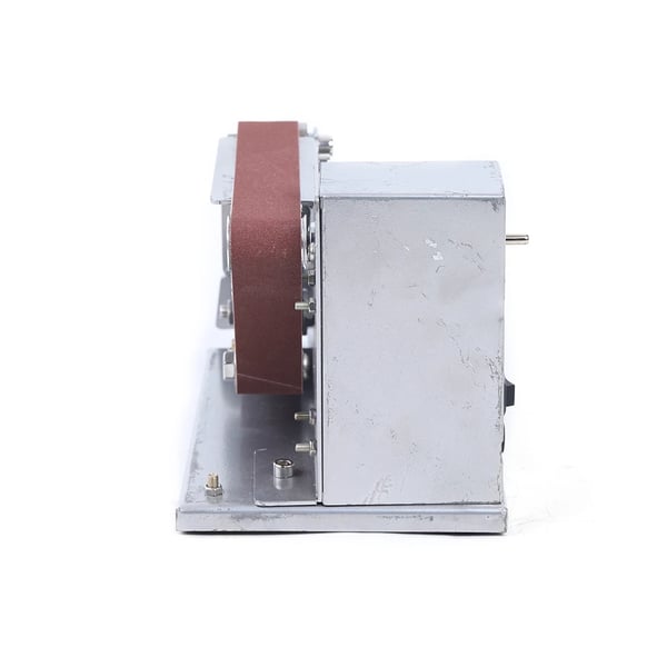 Bandslipmaskin, Aluminiumlegering, Remstorlek 533x30mm, AC 110-240V, Tomgångshastighet 4500-9000 RPM, Nominell spänning DC 12-24V