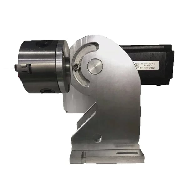 Rotary Axis Attachment, Præcisions CNC-bearbejdet, 360 Graders Rotation, Kompatibel med Smykker, Vægt 5 kg, Spænding 220V