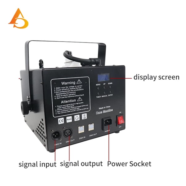 Savukone, 1000W Teho, Jatkuva Savun Tuotto, 220v, EU Plug