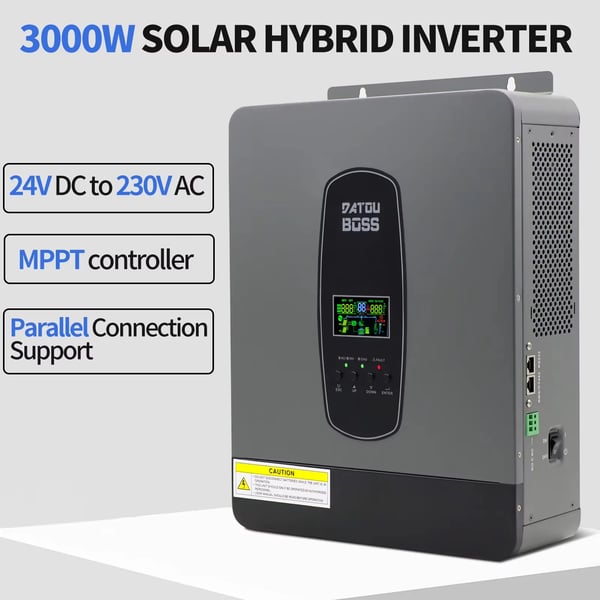 Hybrid Inverter, MPPT Teknologi, Høj Effektkapacitet,DT2430-24V-A