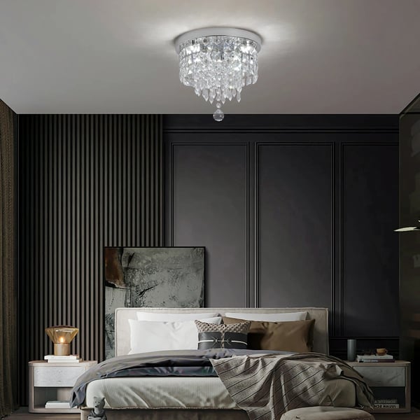 Kronleuchter, Moderne Design, LED Lyskilde,C250-BG, Kold Hvid