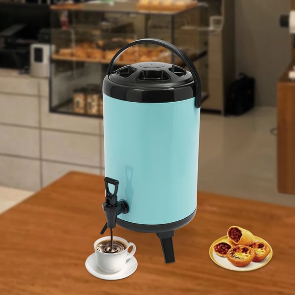 Drikkevaredispenser, Stor Kapacitet, Effektiv Temperaturkontrol,Blå