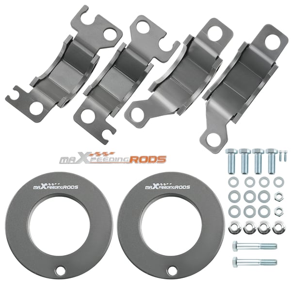 Level Lift Kit, Front 2 tommer, Bag 2 tommer, Til Jeep Cherokee KL, Vægt 3150 g, Dimensioner 17,0 cm x 17,0 cm