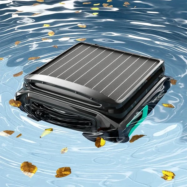 Pool Skimmer, 5200 mAH Batteri, 7L Filter, 33W Effekt, 7-8 Timer Driftstid, IPX8 Vurdering