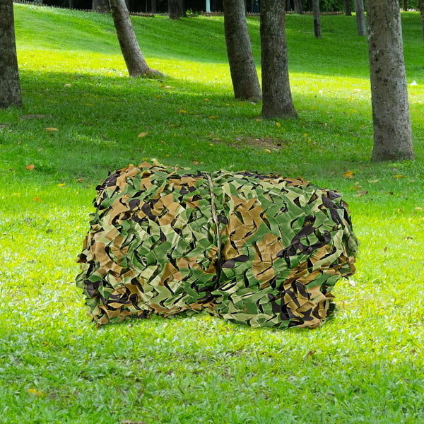 Camouflage Net, Holdbart Materiale, Alsidige Anvendelser,Grøn