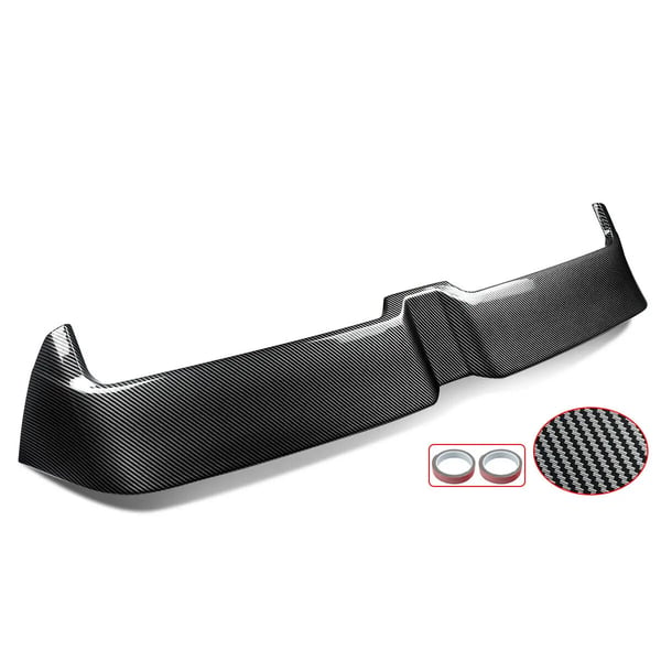 Bakspoiler, Kolfiberstil, Aerodynamisk Design,kolfiberlook