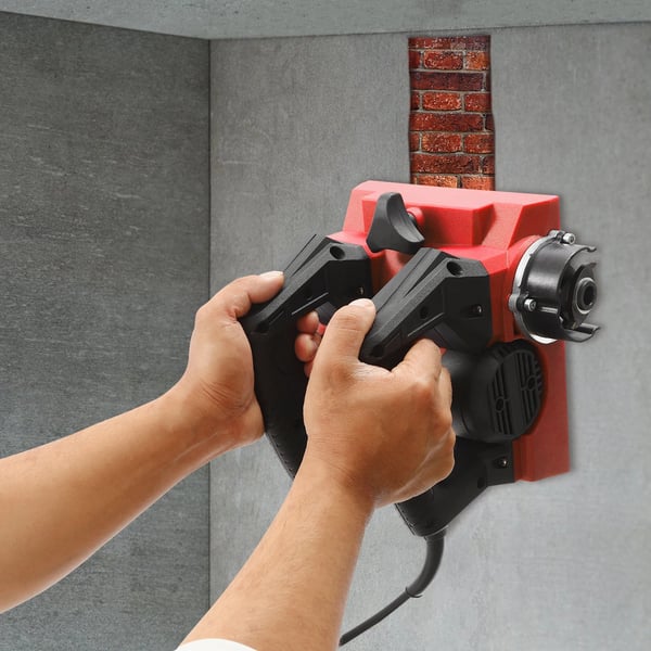 Väggplaner, 1300W Motor, Hållbart Bladssystem,svart