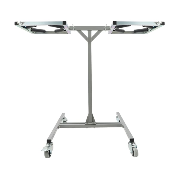 Hjulfælg Malestativ, Justerbare Navbeslag, Belastning Kapacitet 60kg, Højde 110cm, Bunden Størrelse 90x67cm, 360° Rotation