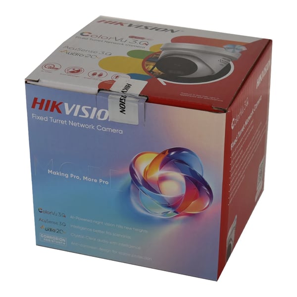 IP-kamera, 4K UHD opløsning, smarte hybridlys funktioner,2.8mm, 2CD2387G3-LIS2UY-SL