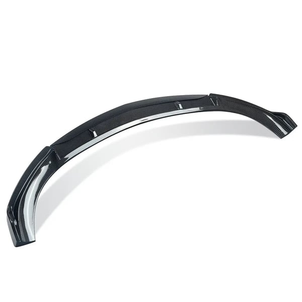 Front Bumper Splitter, Højkvalitets ABS Plast, AMG Stil Design,kulstoflook