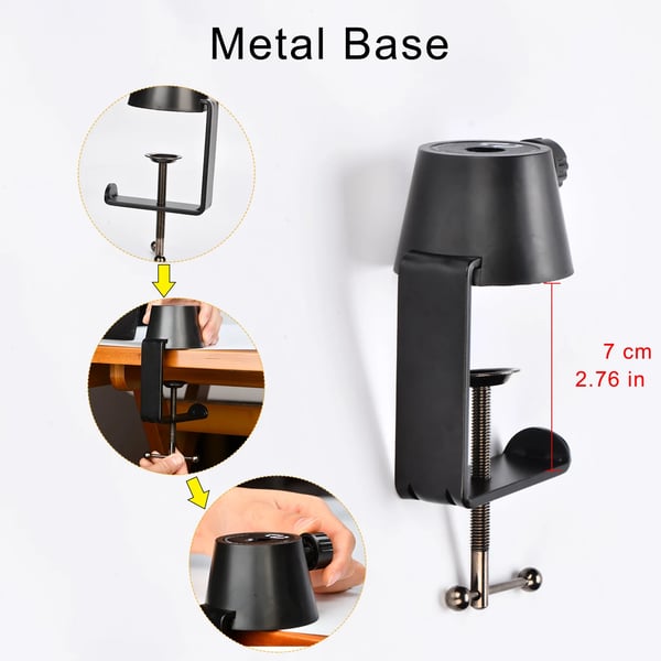 Mikrofonholder, Metal Boom Arm, 1KG Belastningsevne,NBA-6