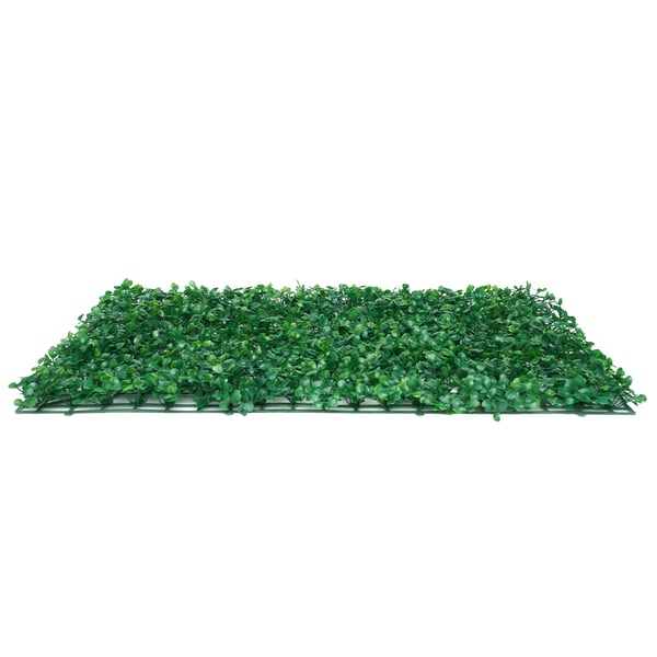 Kunstgræs Hækkefence Mat, 12 stk, 60 cm x 40 cm, PE Materiale,Kunstig Panel