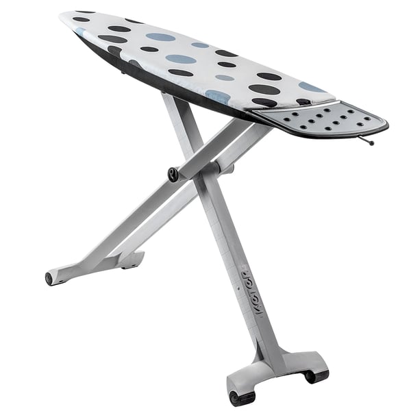 Strygebræt, Højkvalitetsstof, Udfoldede dimensioner, Foldede dimensioner, Strygeflade dimensioner, Foddimensioner