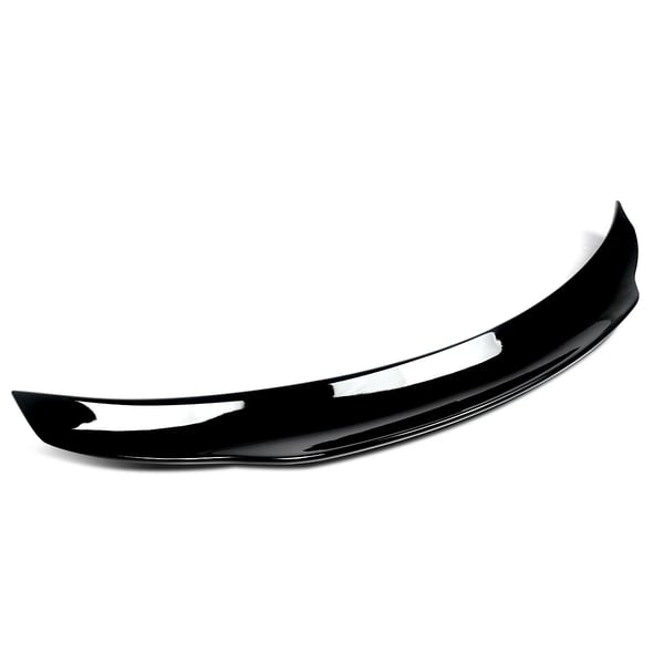 Bakspoiler, Aerodynamisk Design, Hållbart Material,Glansig svart