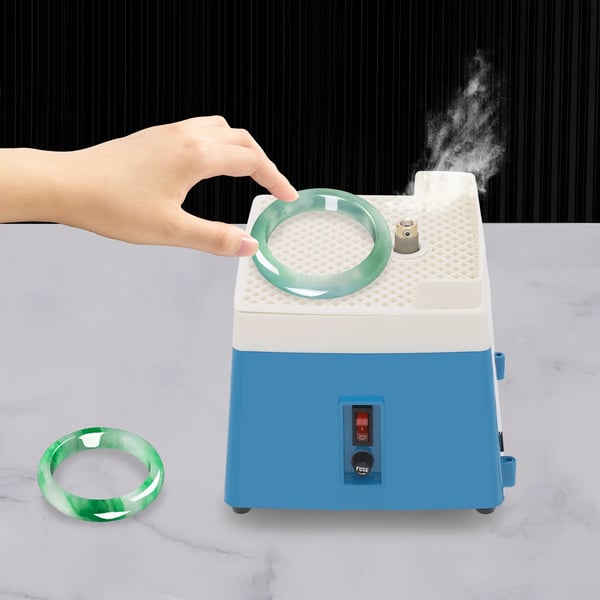 Mini Glas Grinder, Højhastighedsdrift, Kompakt Design,EU, Blå