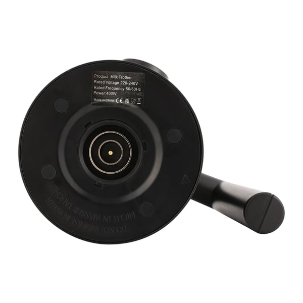 Mælkeskummer, Rustfrit Stål, 500 Watt, 240 ml Kapacitet, 6.3 x 4.5 x 4.5 tommer, Egnet til varm og kold mælk