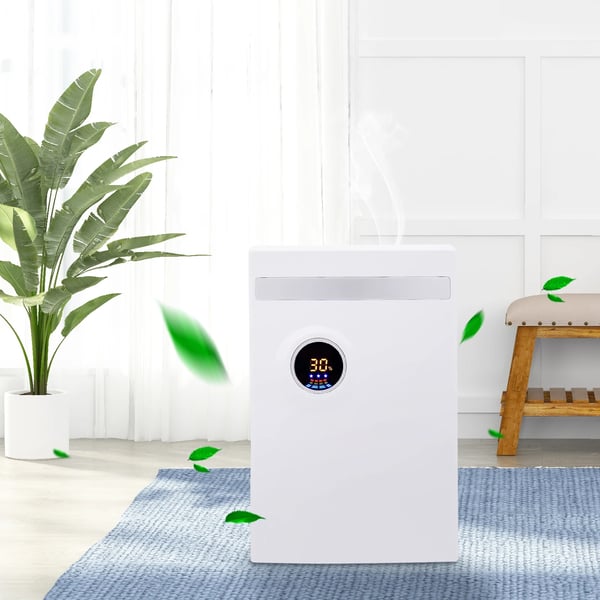 220V Kannettava Kosteanpoistaja, 1.1-2.5L Vesisäiliö, Matala Melutaso