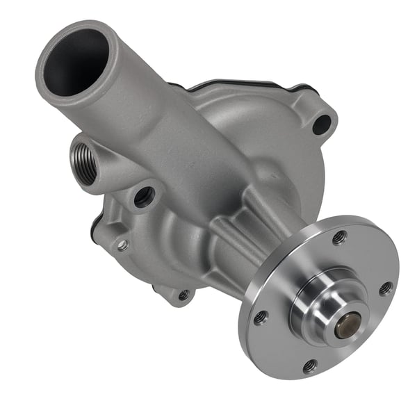 Vandpumpe, Aluminiumkonstruktion, 21,6 cm længde, 18,1 cm bredde, 16,3 cm højde, 1150 g vægt