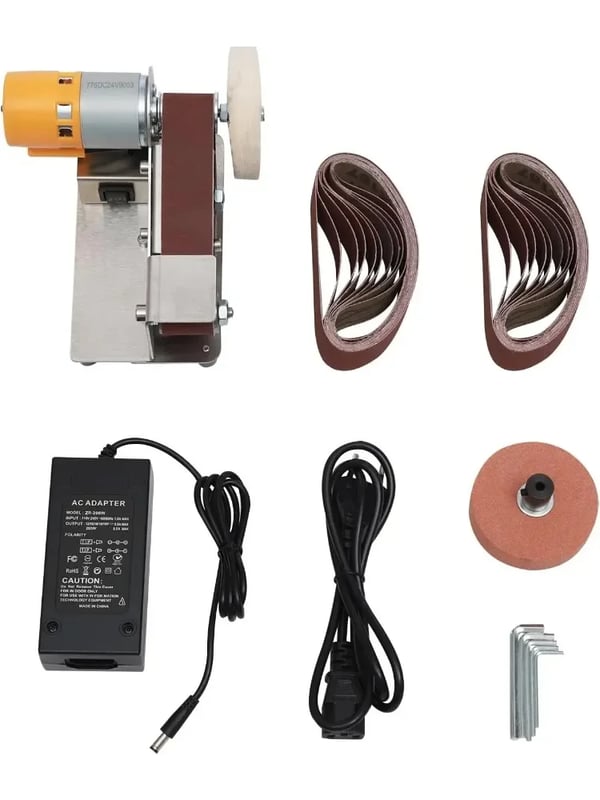 Mini Bältslip, Justerbar Vinkel, Vibrationsreduktion,silver