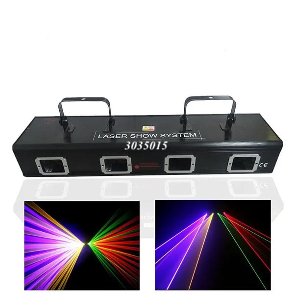 Laser Show System, 80W Effekt, Multi-Driftsformer