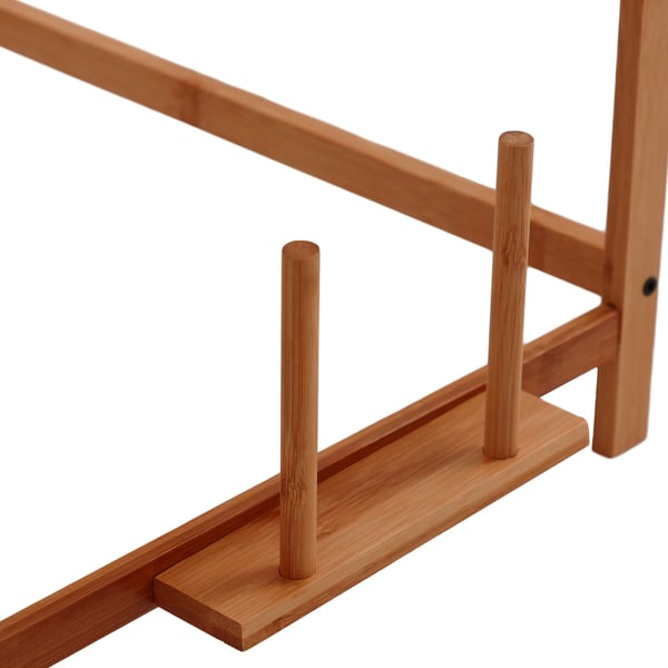 Mikroovnshylde, Pladsbesparende, 2-Niveau Design,Chokolade