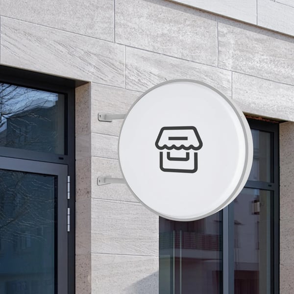 LED-ljuskartong, dubbelsidig, vattentålig design,VIT
