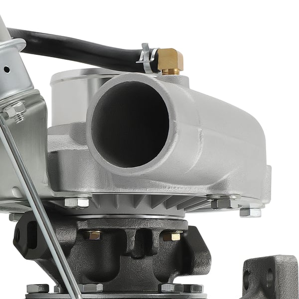 Turbocharger, 0.63 A/R, T3 Flange, V-Band Flange, 420HP Boost, Journal Bearing