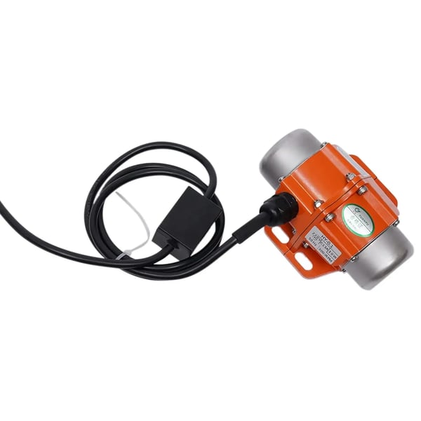 Vibrationsmotor, 30 W, Nominel hastighed 3000 omdr./min, Nominel spænding 220 V, Ca. vægt 1600 g, Justerbar ekscentricitetsblok
