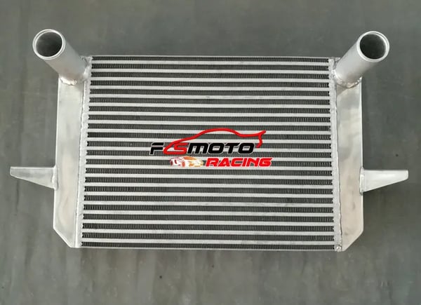 Aluminium Intercooler, Kerne Dimensioner: 600 mm x 400 mm x 45 mm, Samlede Dimensioner: 750 mm x 400 mm x 45 mm