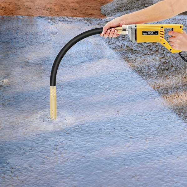 Betonvibrator, Høj ydeevne, Bærbar og Håndholdt,Gul