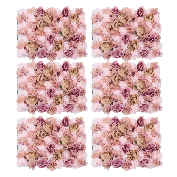 Blomster Vægpaneler, Livagtigt Udseende, Ingen Vedligeholdelse Nødvendig,Pink