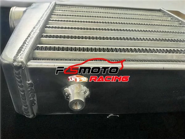 Intercooler, Universell Frontmontering, Aluminiumlegering, Effektiv Design