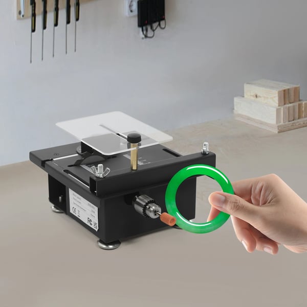 Mini bordsav, 6000 RPM motor, 7-trins justerbar,HS13003
