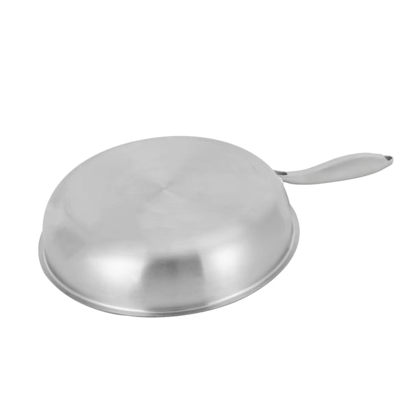 Paistinpannu, Ruostumaton Teräs, Tarttumaton Pinta,Vaaleanharmaa