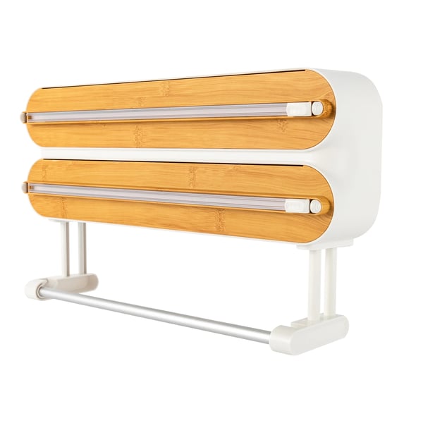 Plastfolie Dispenser, Væghængt, Pladsbesparende Organizer,MULTI
