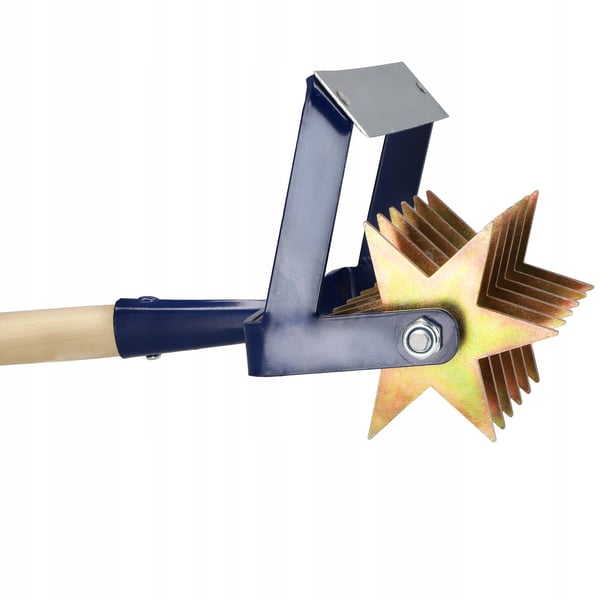 Havekultivator, Metal, 42 cm x 15 cm, 6-bladet design, Egnet til havejord, 1,5 kg