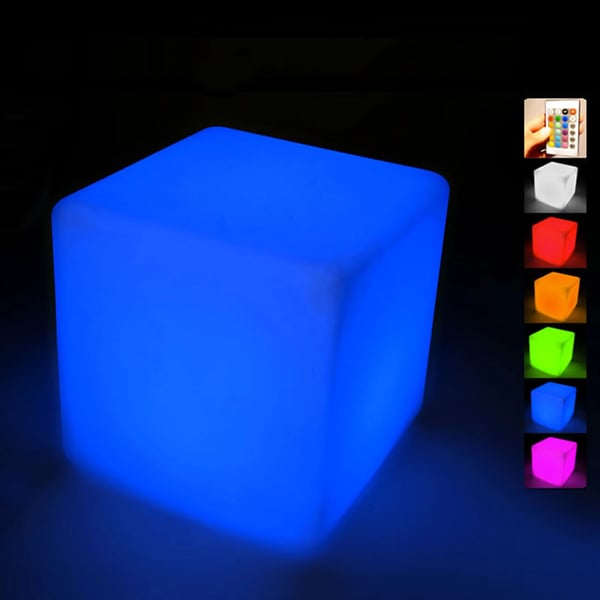 LED Kuutovalo, RGB-ympäristön valaistus, vedenpitävä muotoilu,MONIPUOLINEN