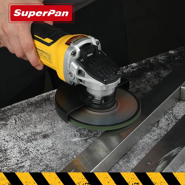 Vinkelsliber, 9000 RPM, Kompatibel med Batterisystemer,2 BATTERI 1 OPLADER