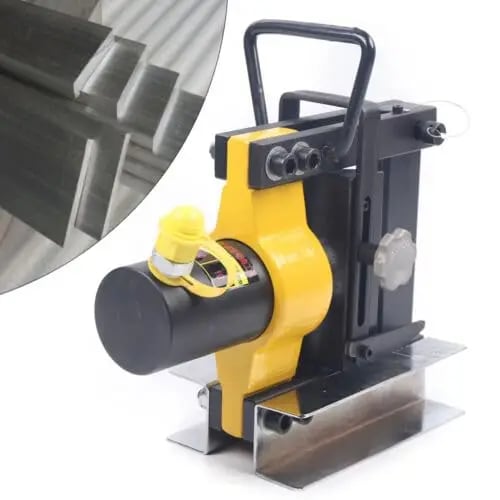 Hydraulisk samlingsskena bockare, 16 tons kapacitet, Lämplig för koppar och aluminium, Exakta böjar för plåt, Hållbar stål- och legeringskonstruktion, Säkerhetskompatibel